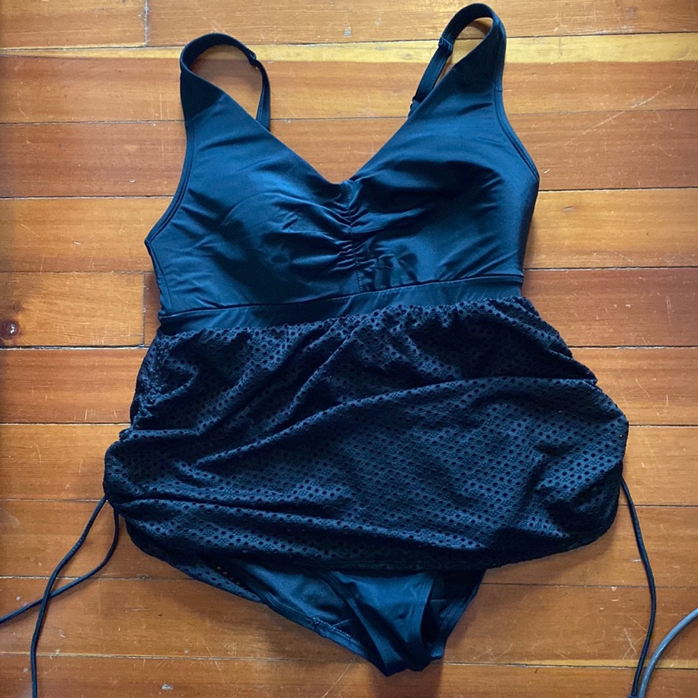 Cacique one piece bathing suit